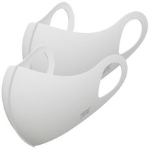 나인에프엑스 스포츠 데일리 페이스 마스크 2p, 화이트