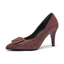 엘칸토 천연가죽 여성 펌프스 8cm LCWD31U94C