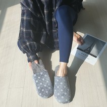 하라홀딩스 남성용 눈꽃메리 털슬리퍼 RP030 2p