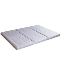 아지오텍스 서포트슬립 3단 접이식 메모리폼 토퍼매트리스 7.5cm