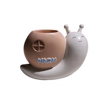 한수오 달팽이 연필꽂이, A타입, 1개