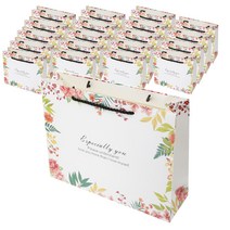 리드홈 블라썸 코팅 쇼핑백 대, 혼합색상, 20개