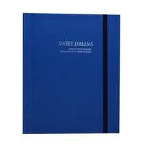 컬러 로얄 접착 포토앨범 ver5.1, 네이비(화이트속지), 15매