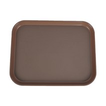 논슬립 사각쟁반, 밤색