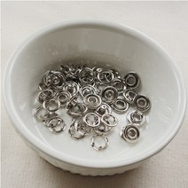 링 가시도트단추 9mm C/3/1, 실버, 100세트