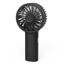 빅쏘 USB C타입 초미니 휴대용 선풍기, F1, 블랙