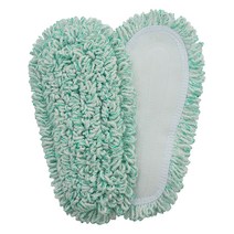 홍기실내화 고리형 청소슬리퍼 리필패드 좌우세트 일반용그린, 1세트