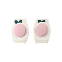 메르베 유아용 복숭아 무릎보호대, 혼합색상, 1개