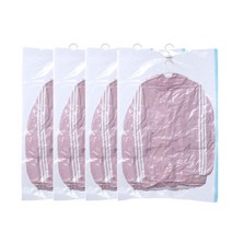 영그린 투명 옷걸이형 압축팩 대형, 4개입