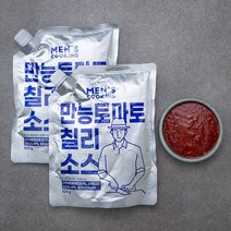 맨즈쿠킹 만능 토마토칠리소스, 500g, 2개