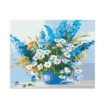원더아트 DIY 그림 그리기 세트, C14 시네라리아 꽃병, 1개