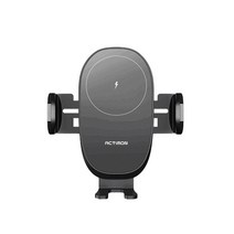 엑티몬 차량용 무선충전 거치대 MON-15W-CWC1, 1개, BLACK, 차량용 고속 무선 충전기