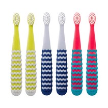 케이맘 유아 칫솔 2단계 3종 세트, 혼합색상, 2세트