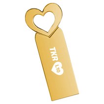 티케이리테일 USB 메모리 2.0 골드 L10-016G, 16GB