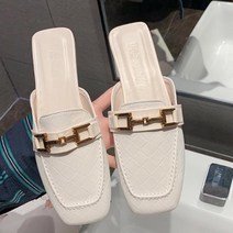 TCR 여성용 테인 로퍼 뮬 슬리퍼