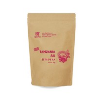 1킬로커피 싱글오리진 탄자니아 AA, 홀빈(분쇄안함), 1kg
