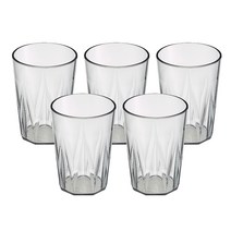 엔에프락 트라이탄 컵 5종 세트 탑 290ml, 그레이, 5개