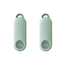 북유럽 옷걸이 랙 2p, 그린, 1개