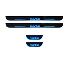 그린텍 LED 무빙 도어스커프 4p 세트, 올뉴말리부, 혼합색상