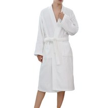 베네르디 특급 호텔 샤워가운, 화이트, 1개