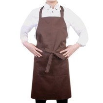 베네르디 목걸이형 앞치마, 브라운, 1개
