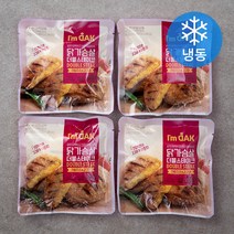 아임닭 닭가슴살 더블스테이크 크림치즈 고구마 (냉동), 100g, 4팩