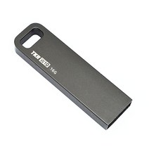 티케이리테일 메탈 USB 메모리 W10 블랙, 16GB