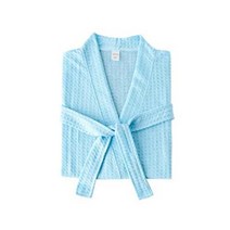 이경희 남성용 와플 샤워가운 XL, 블루, 1개