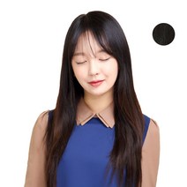 40cm 인모 9피스 A 3핀 x 3p + 2핀 x 6p 부분가발, na, 1세트