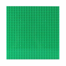 토이다락방 WANGE 레고 놀이판 32x32칸 25.5 x 25.5 cm, 초록