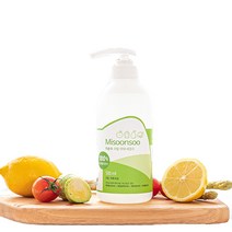 미순수 과일야채 세정수, 500ml, 1개