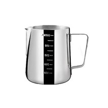 라떼아트 스팀 피쳐 눈금 밀크저그 600ml, 1개
