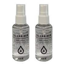 이도팜 소독용 에탄올 60ml, 2개