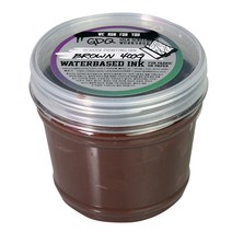 일체형 수성 잉크 400g + 지연제 20ml 세트, brown