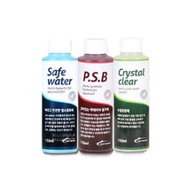 서울아쿠아룸 프리미엄 수질관리 물갈이용품 150ml x 3종, 1세트