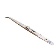 주얼리 잠금꺽인핀셋