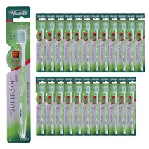 니치 슈퍼 소프트 칫솔, 1개입, 24개