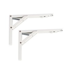 핸즈팩토리 접이식 선반대 화이트(200 x 136 mm), 2개