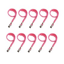 단고리 목걸이 줄, 분홍, 10개