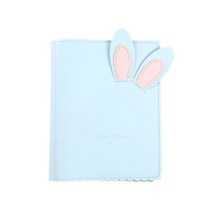 가죽 토끼 스탠다드 폴라로이드 미니 앨범, blue, 16매