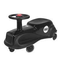 베이블퓨어리 저소음 실내 클래식 기차 붕붕카, 블랙