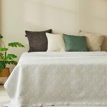 목화 인견 스프레드, 그레이