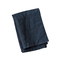 하우밍 디어 린넨 키친크로스, 모던블루, 1개