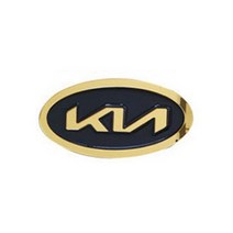 카텍트 차량용 신형 엠블럼 3호, 골드, 기아