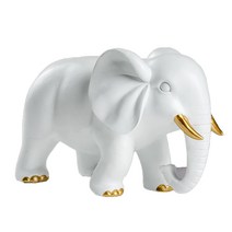 인테리어 장식 소품 코끼리, 흰색 2번
