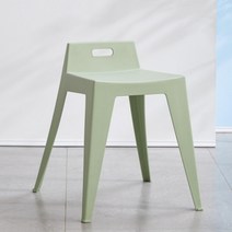 던홈 사각 심플 체어, 그린