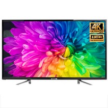 지마운트 4K UHD LED TV, 139cm(55인치), H553683UT, 스탠드형, 자가설치