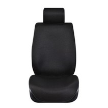 파보니 차량용 사계절용 올인원 통풍시트커버, 블랙, 1개