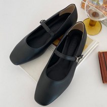 스퀘어토 데일리 단화 플랫슈즈 2cm