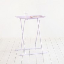 하우스레시피 씨티 접이식 사이드 테이블, 라벤더